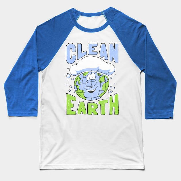 Clean Earth Baseball T-Shirt by BareHugz